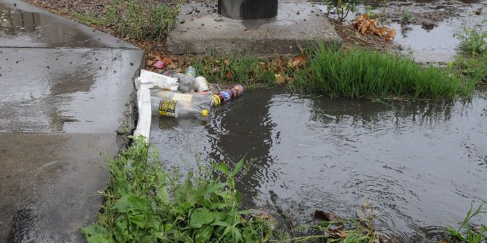 Lluvia en la ciudad carril Godoy Cruz - nota10