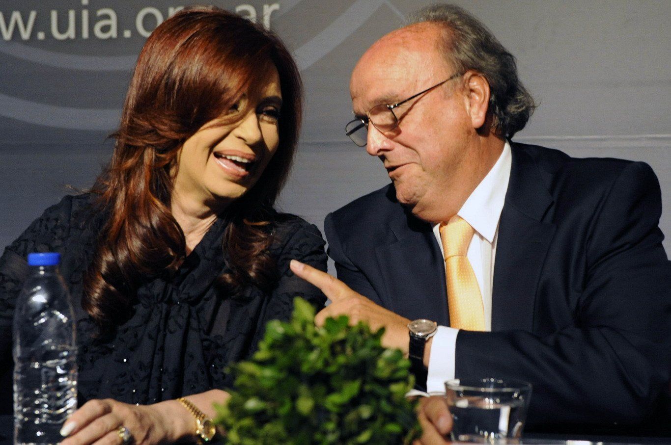 Cristina Fernandez José Ignacio de Mendiguren presidente UIA New