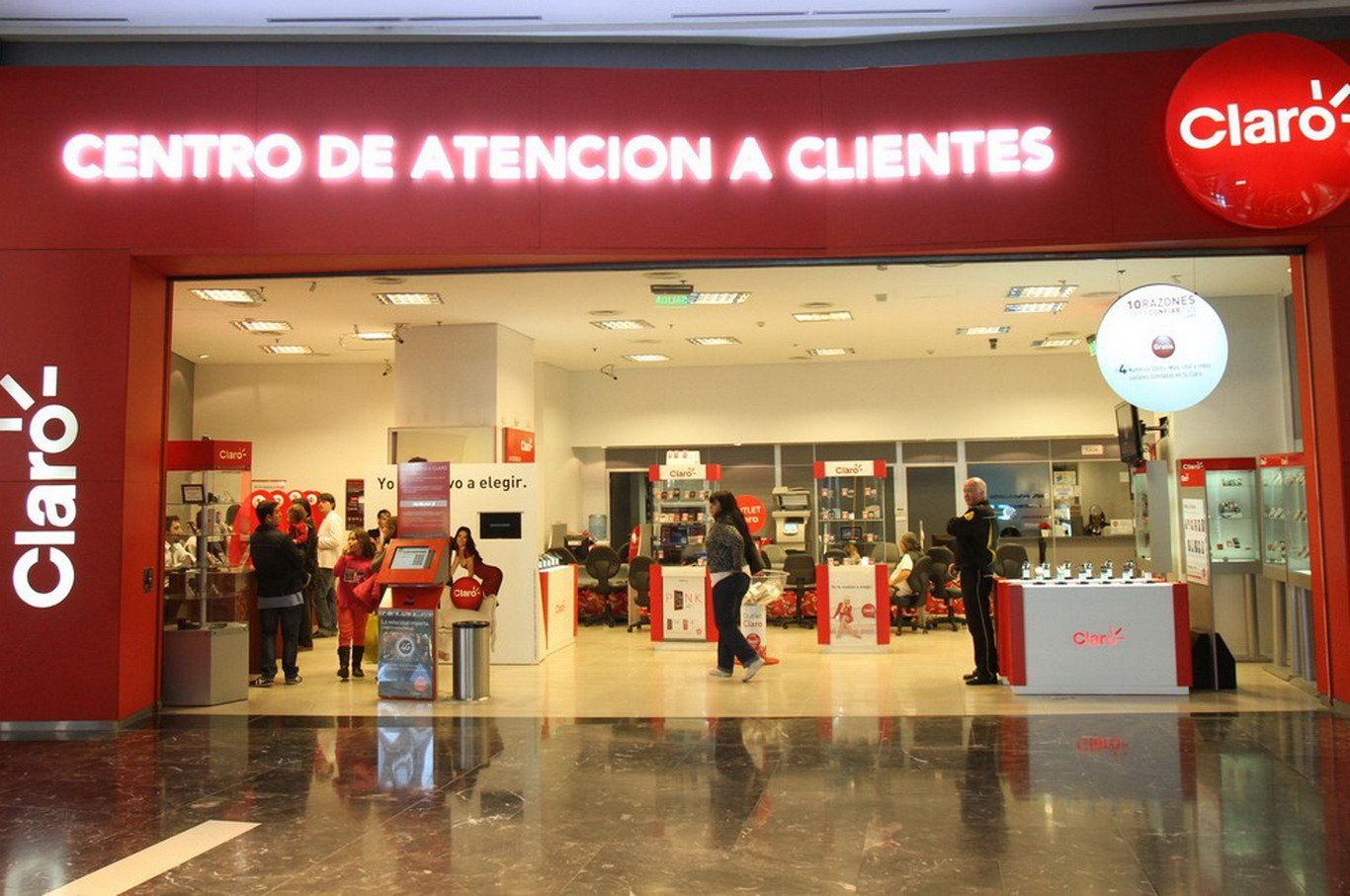 Claro telefonía celular New