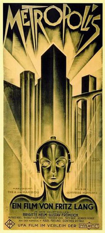 Metropolis. afiche, cine
