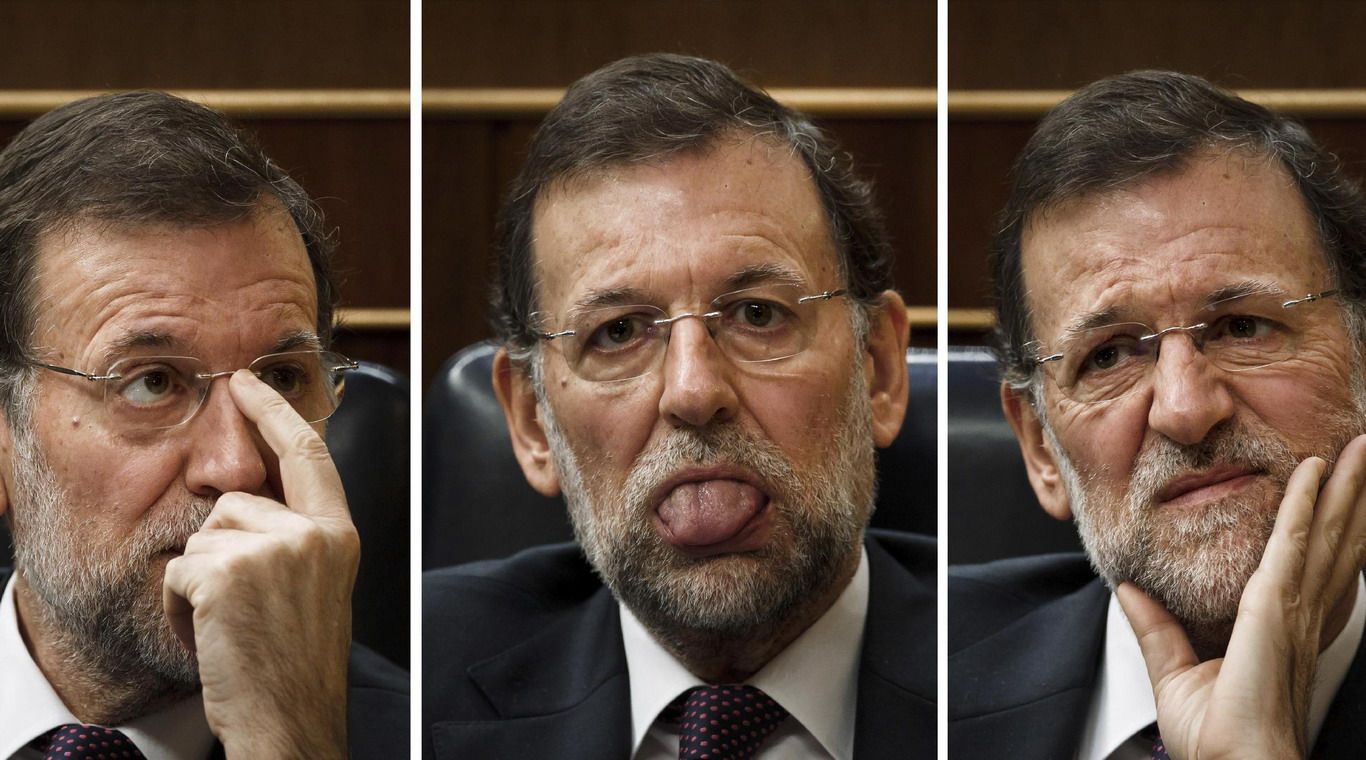 Rajoy caras
