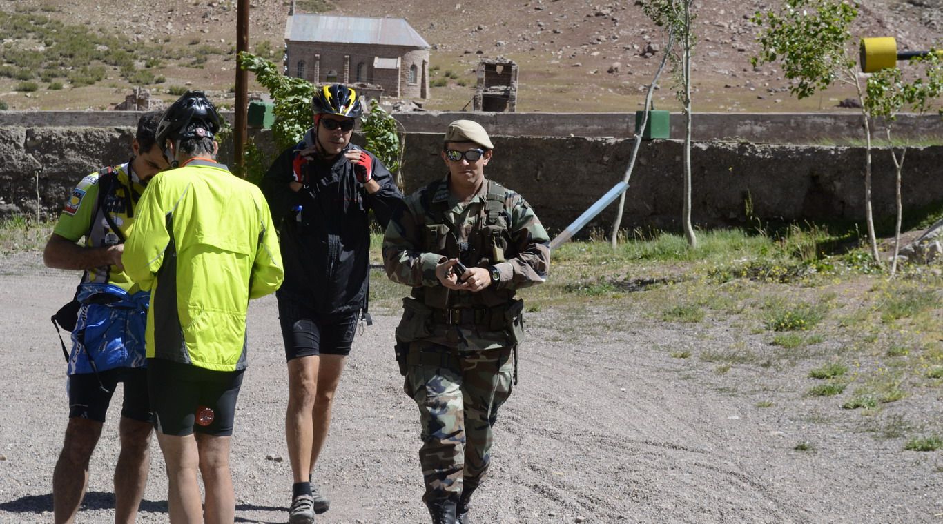 Ejército Argentino Compañia Esquiadores Puente del Inca 6