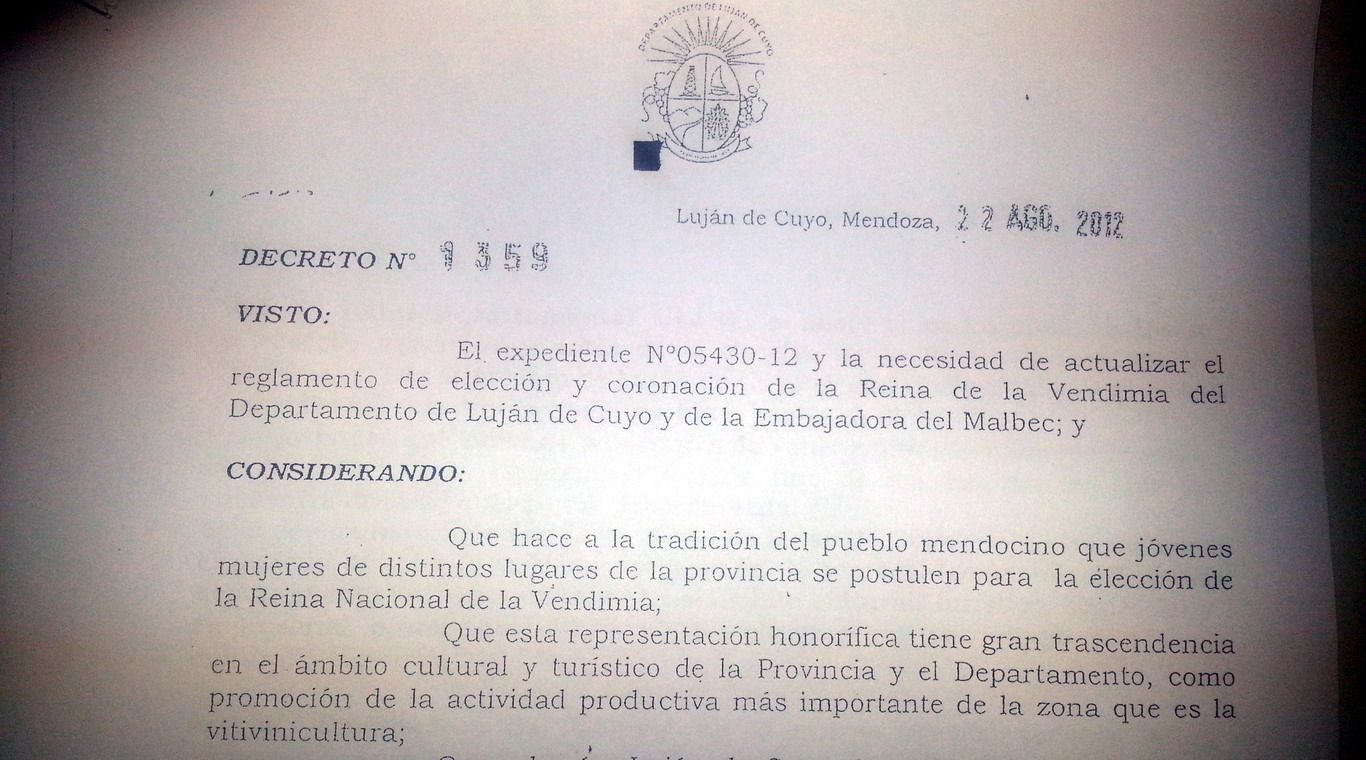 Decreto lopez puelles vendimia 2013 1