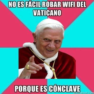 Papa con clave interior