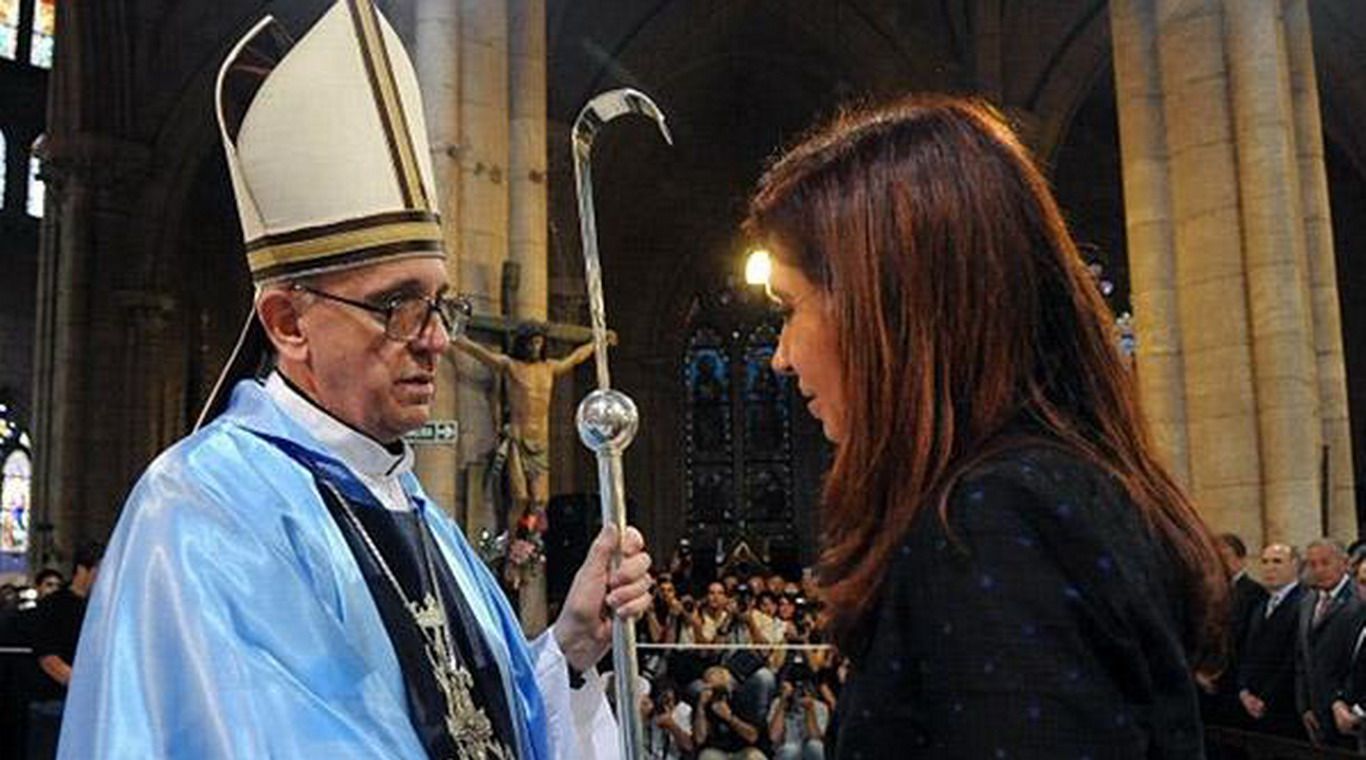 Cristina y bergoglio new
