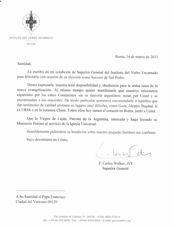 Carta verbo encarnado