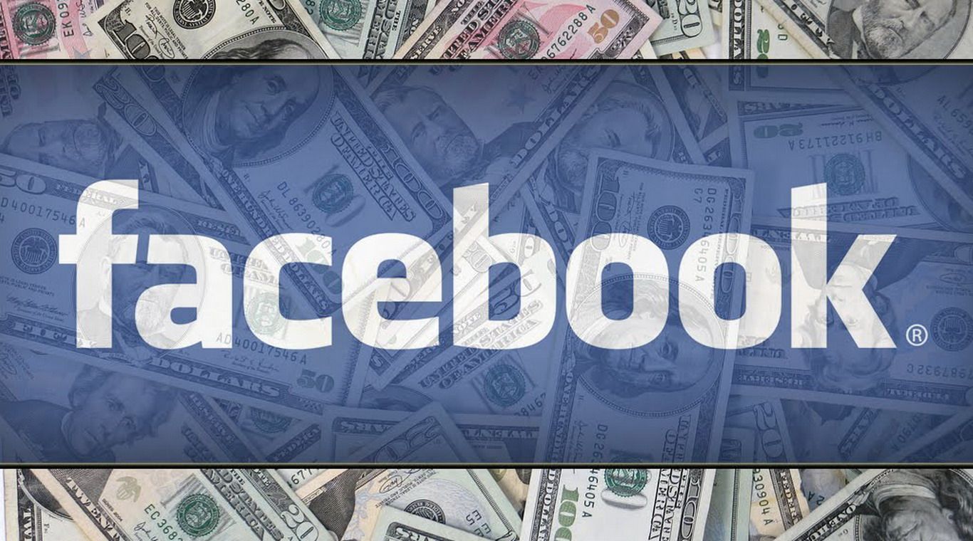 Facebook dinero New