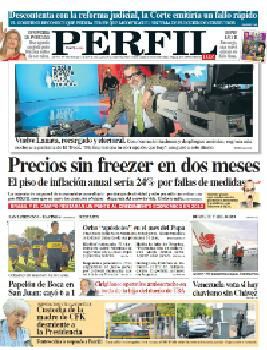 Tapa diario perfil interior