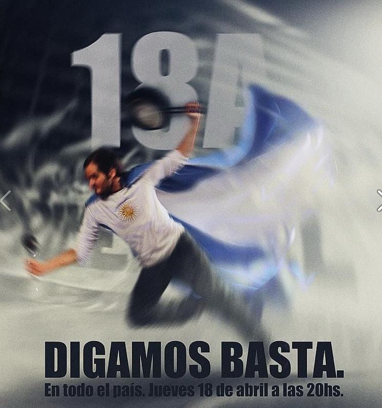 18A cacerolazo afiche interior