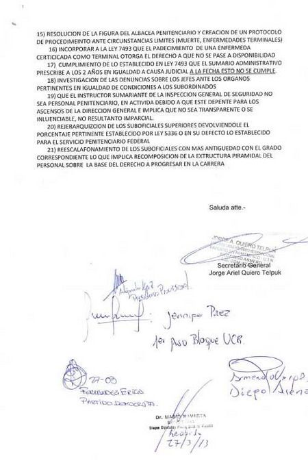 Petitorio penitenciarios 2