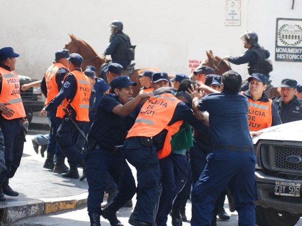 Represion jujuy