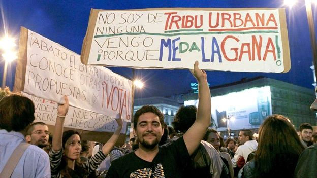 Espana manifestacion
