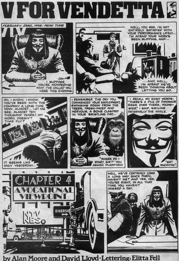 V for Vendetta: Comic