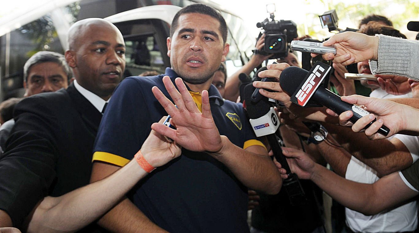 Riquelme boca arribo