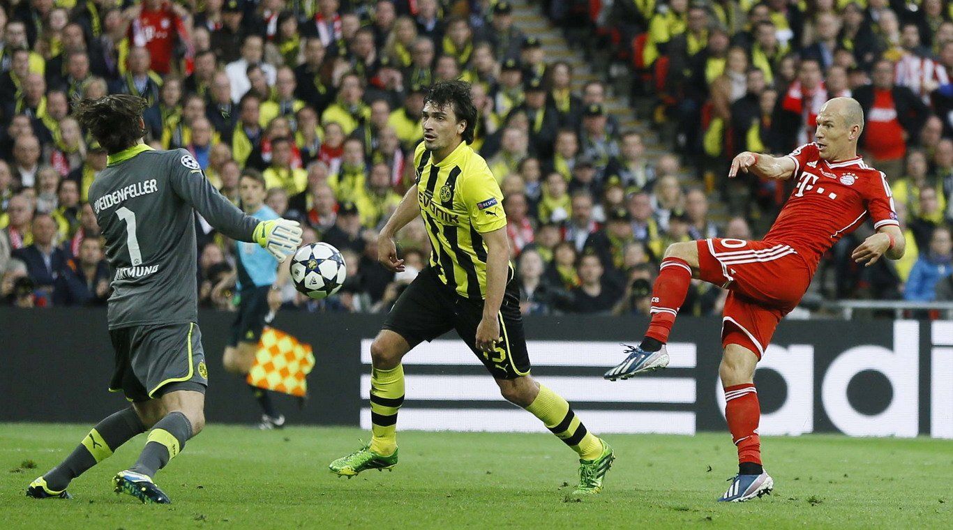 Bayern borussia champions 5