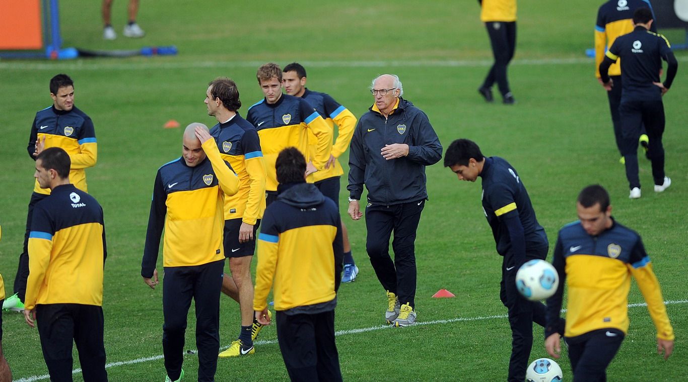 Boca entrenamiento