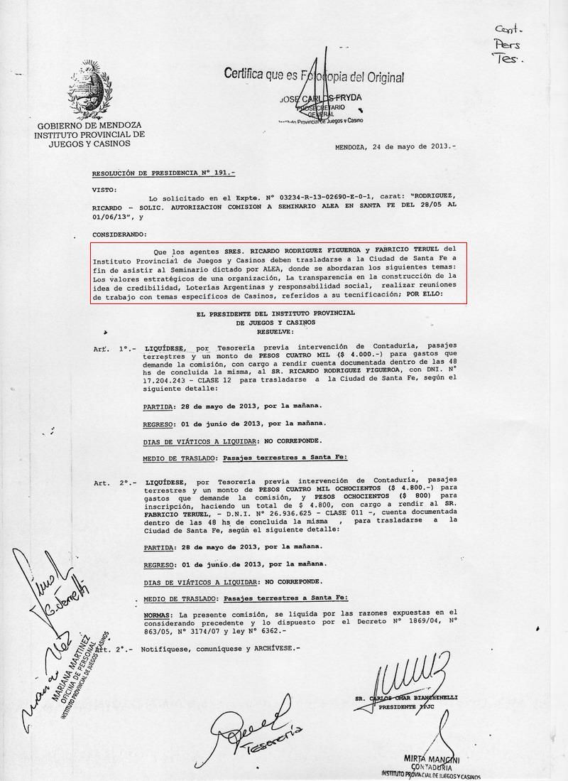 Nota Casino interior