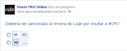Facebook encuesta