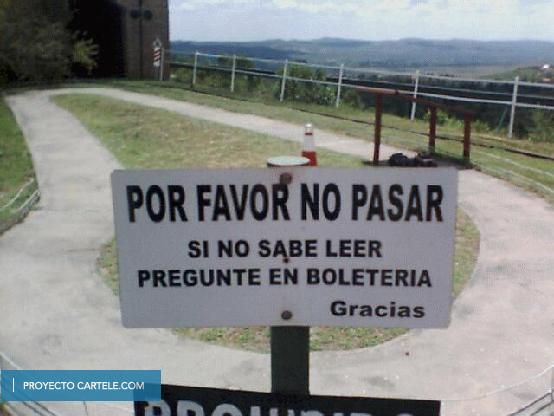Si no-sabe-leer