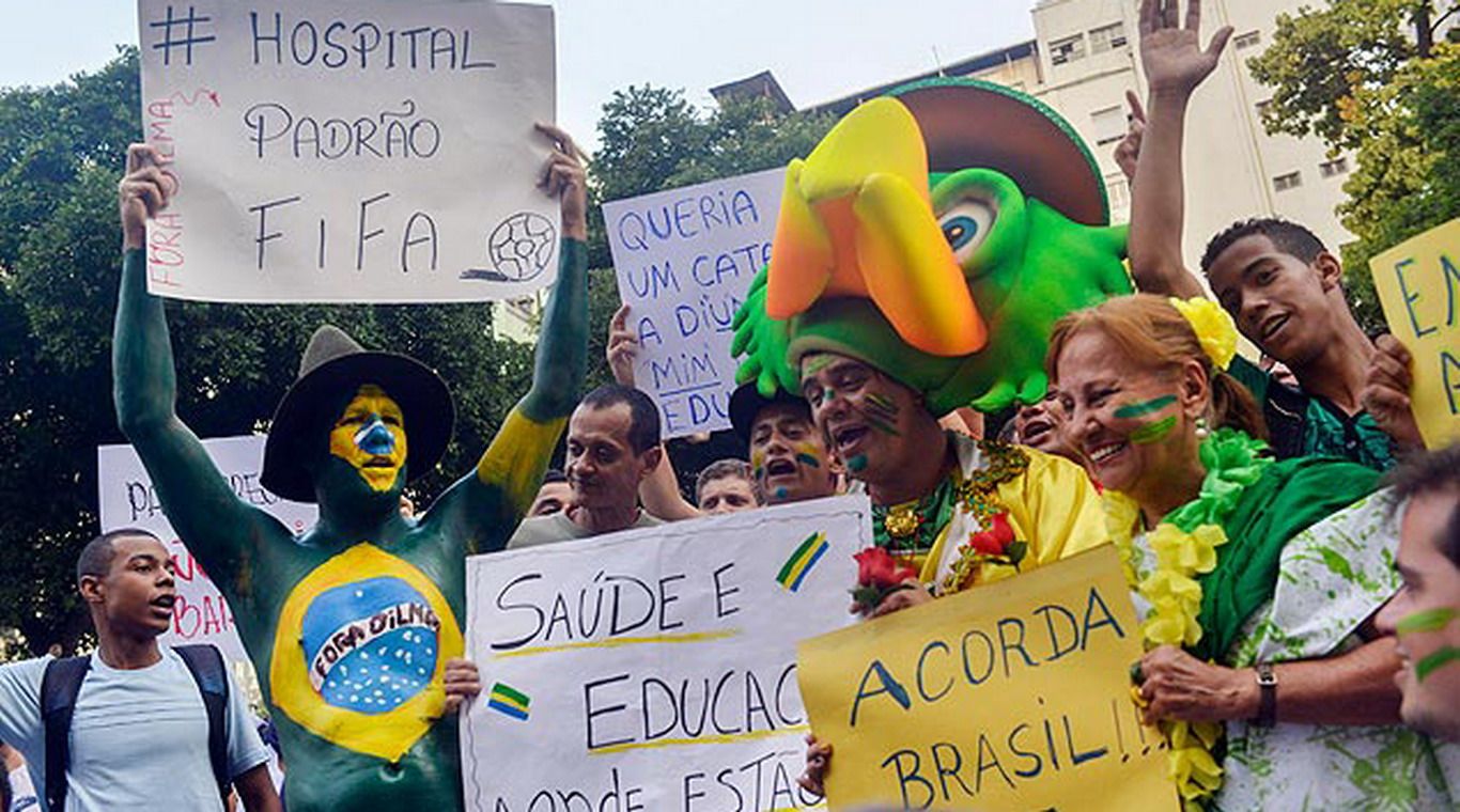 Brasil protestas educación dónde está new