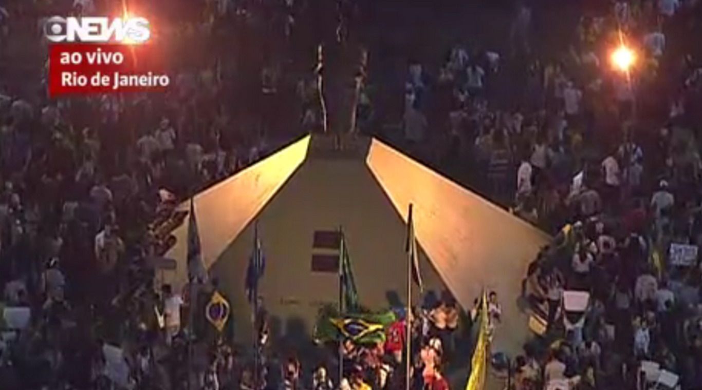 Brasil protestas O Globo News new