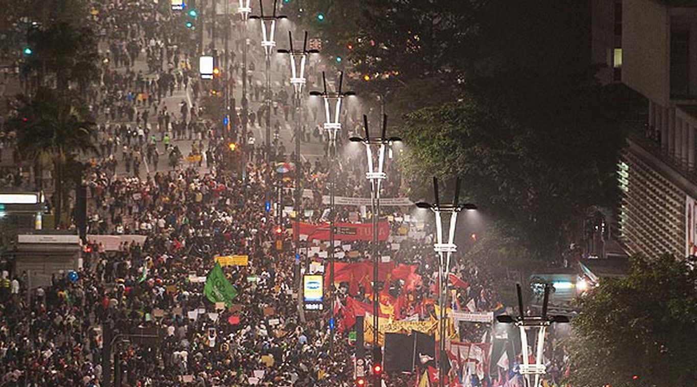 Brasil protestas Avenida Paulista San Pablo new