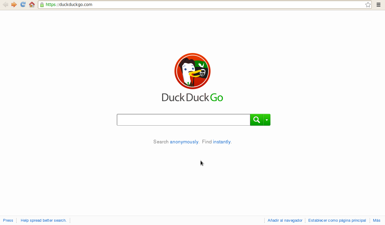 DuckDuckGo buscador