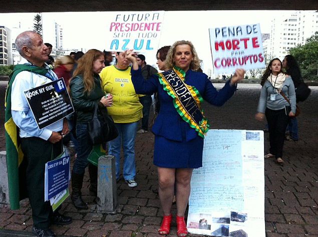 Manifestante sao paulo