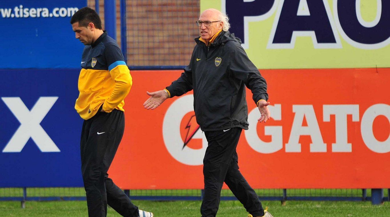 Boca riquelme bianchi