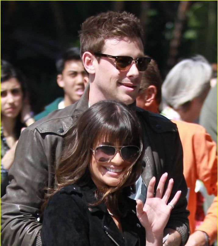 Lea y cory glee interior