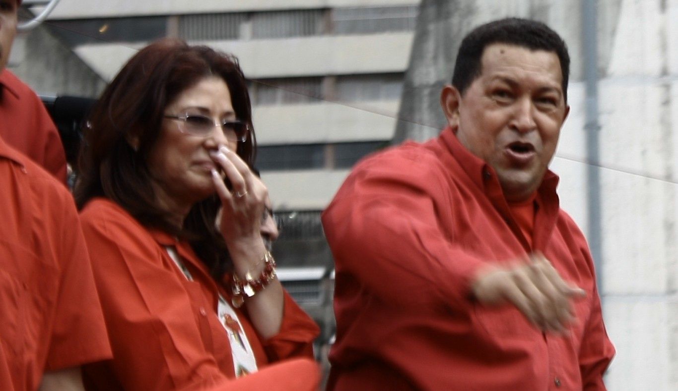 Hugo Chávez_y_Cilia_Flores