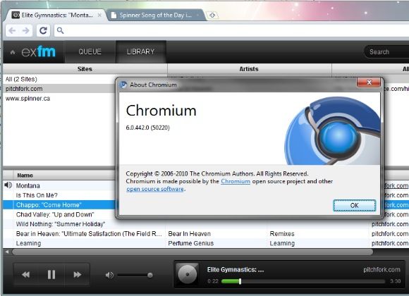 Chromium mp3