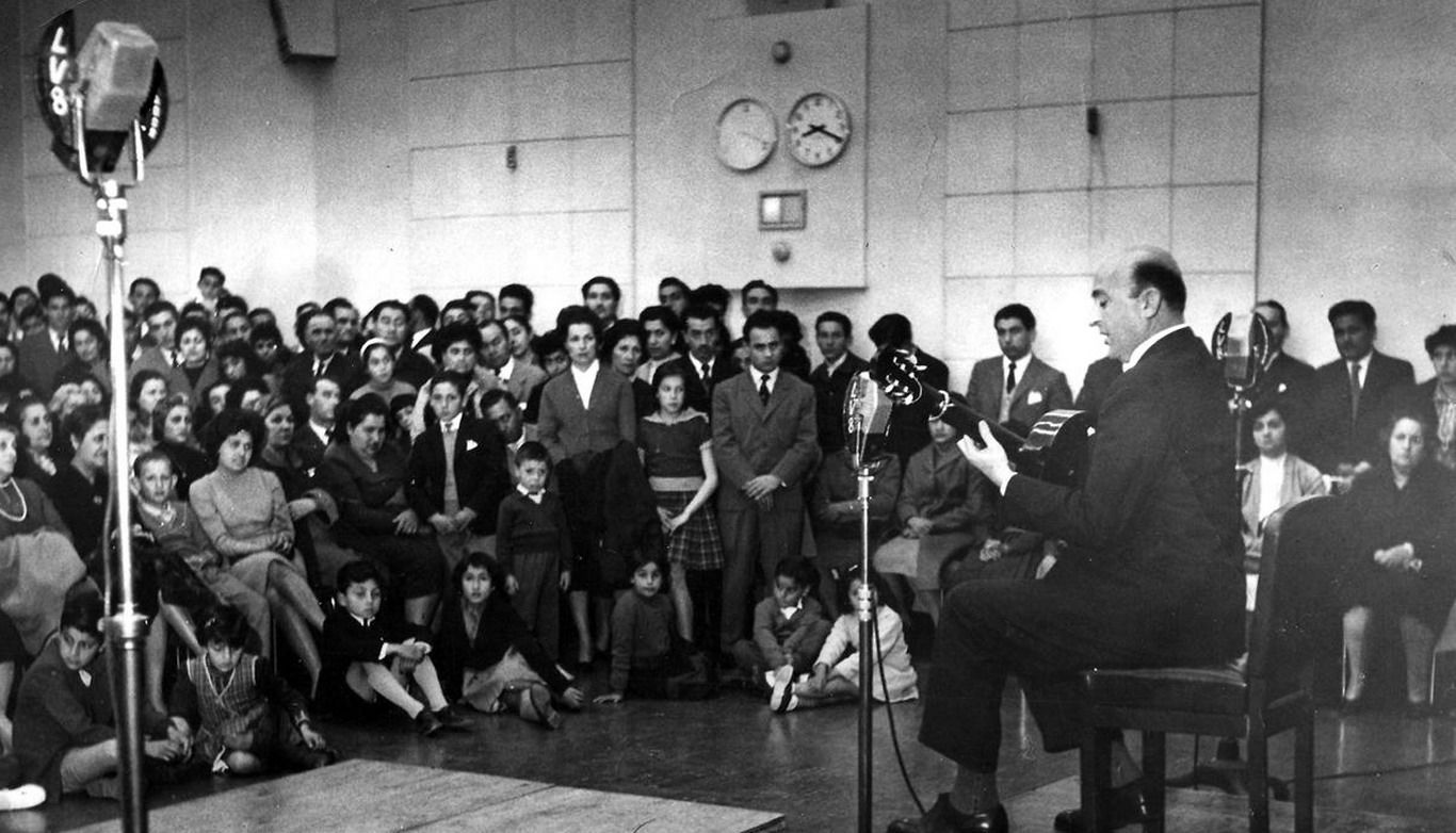Falú en 1959 Radio Libertador nuevo