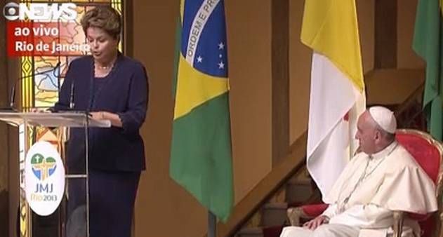 Dilma discurso-papa