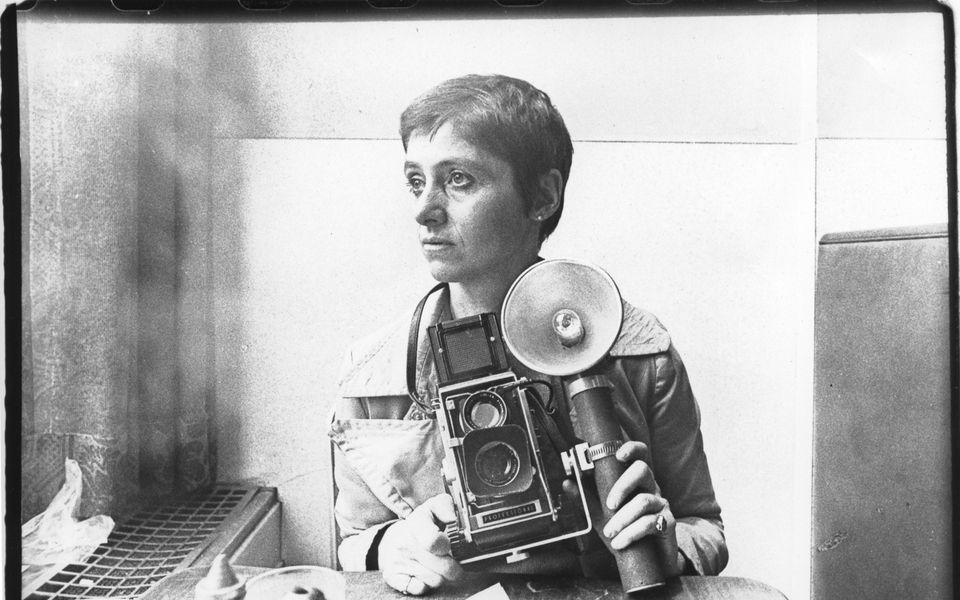 Diane Arbus self portrait