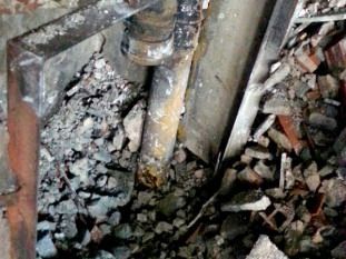 Cañería gas interior