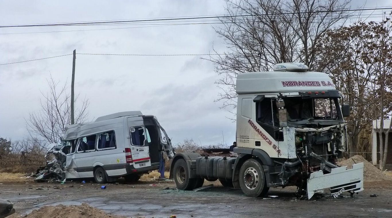 Choque Rivadavia Sprinter Iveco La Libertad Arriba el Este new