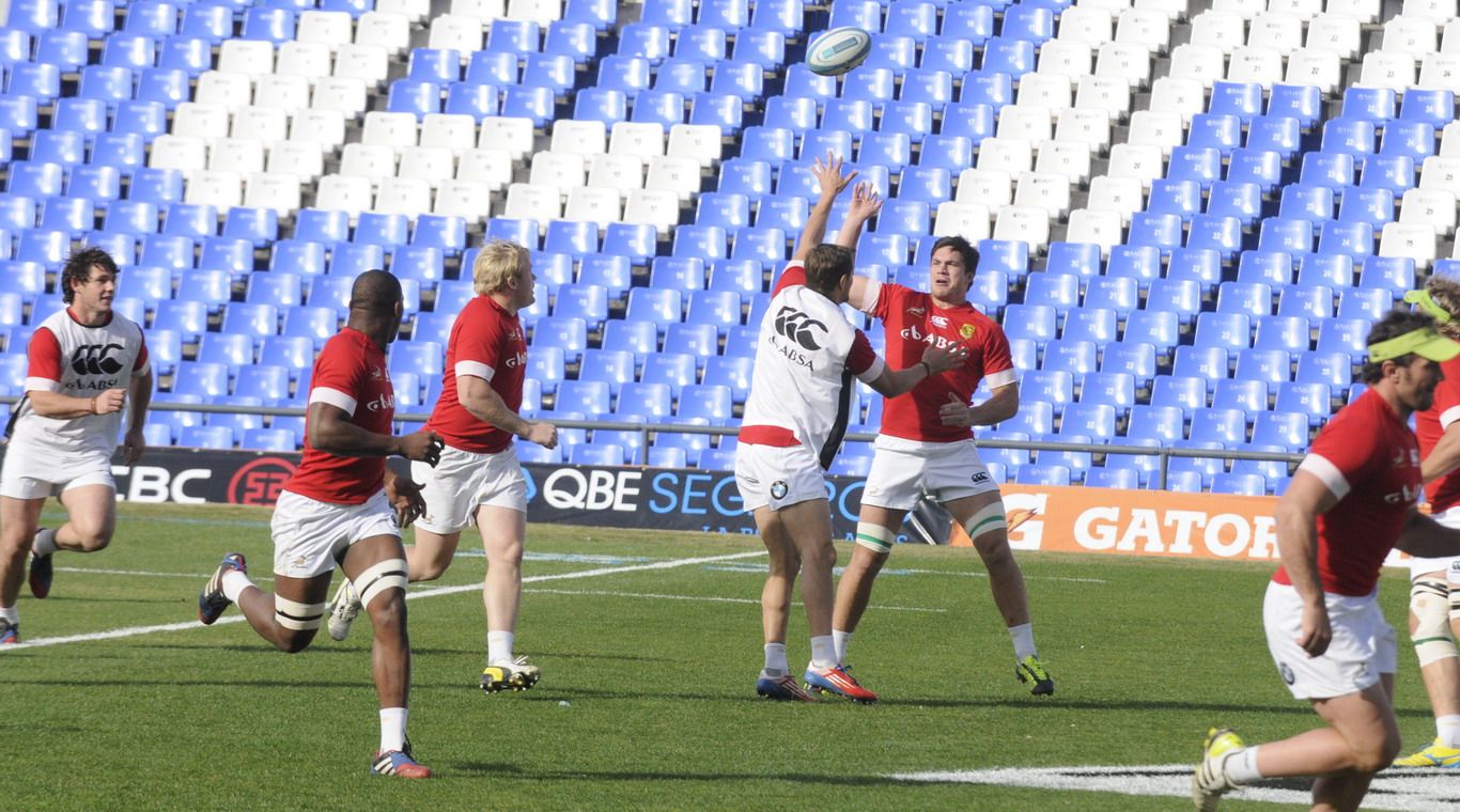 Springboks entrenan en el Malvinas 19