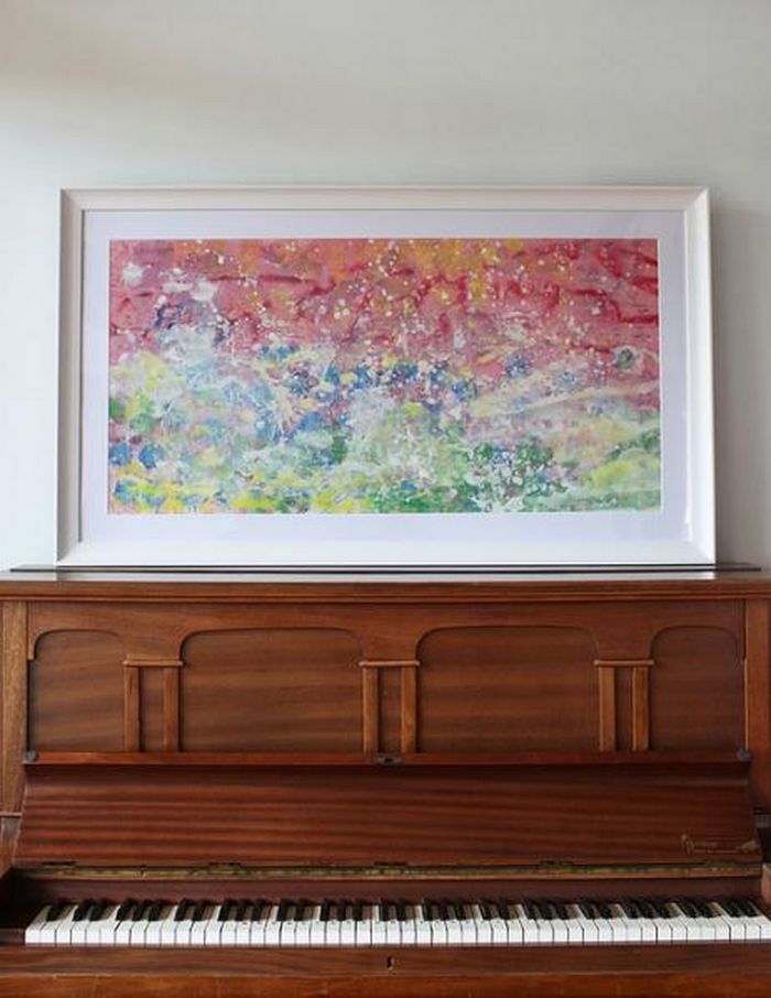 Pintura nena 4 años