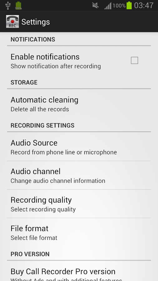 Recorder