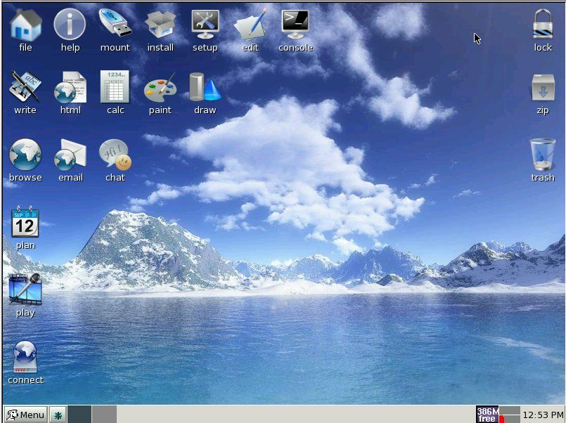 Puppy linux-screenshot