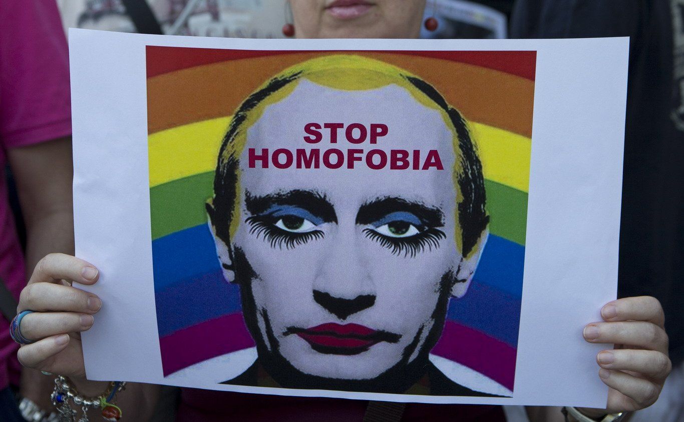 Putin homofobia