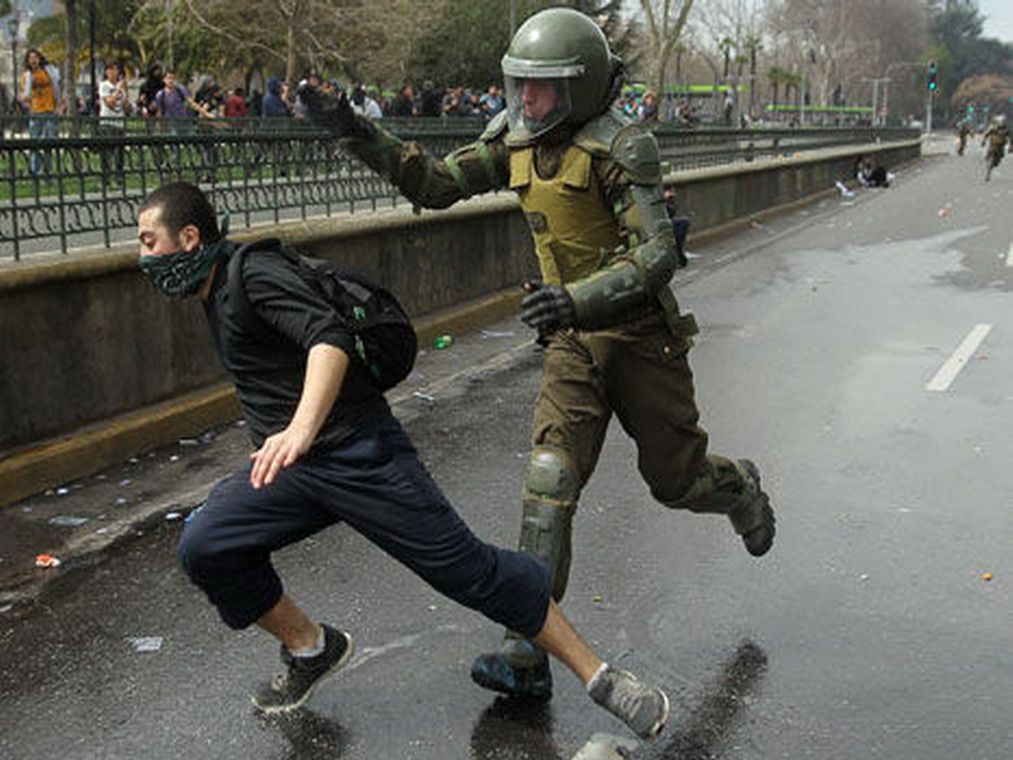 Marcha estudiantil chile 4