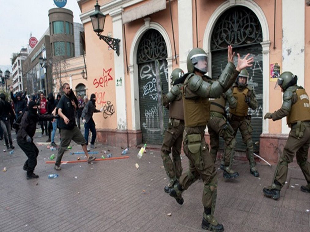 Marcha estudiantes chile 5