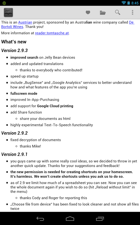 OpenDocumentReader