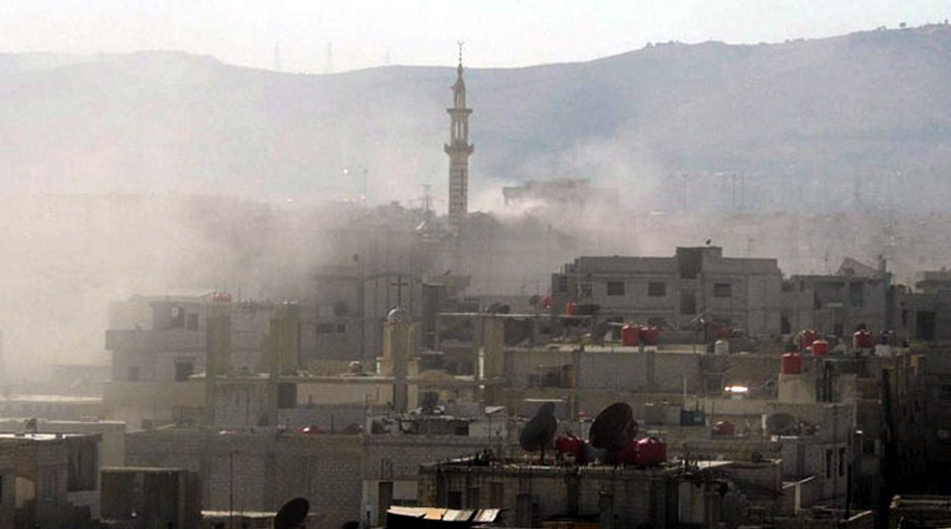 Damasco Siria ataque