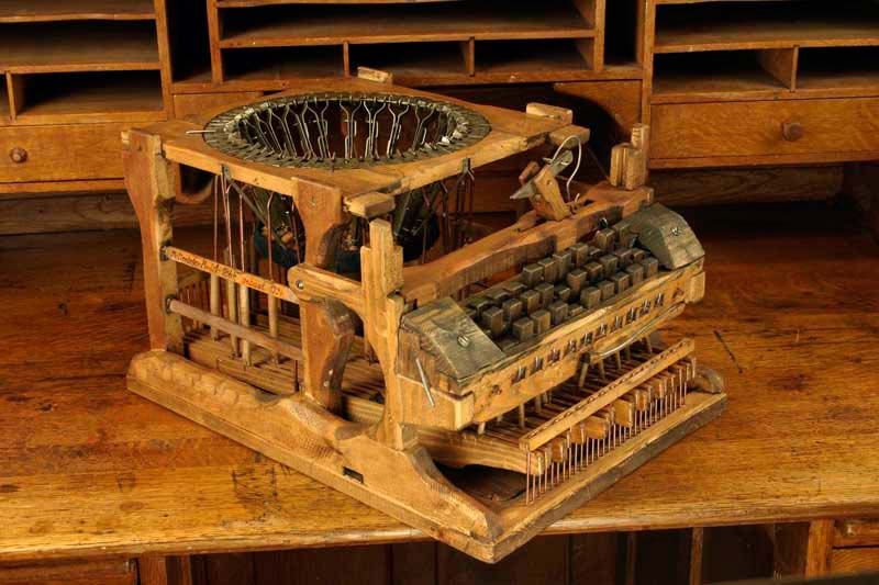 Máquina de escribir de Peter Mitterhofer