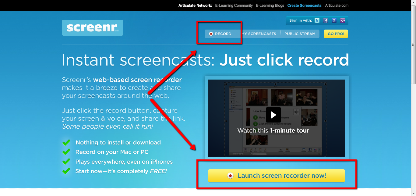 Screenr