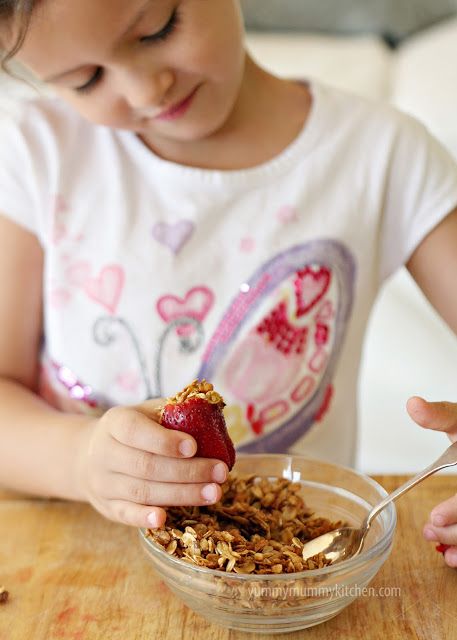 Niña granola