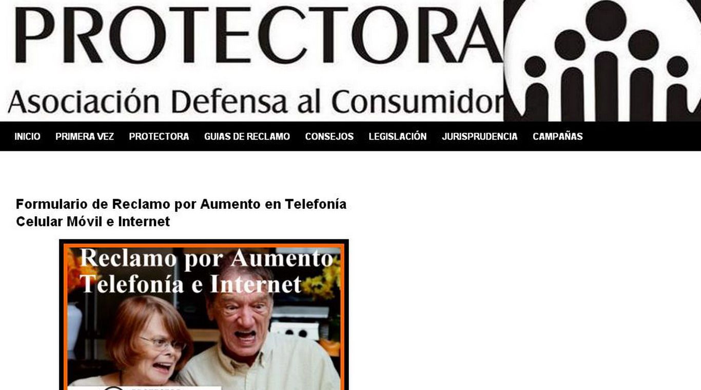 Formulario protectora contra aumento celulares new